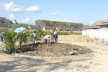 Making of our project roundabout